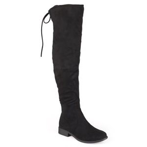 Black Thigh High Over The Knee Boots